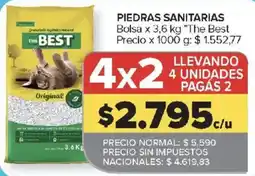 Carrefour The best piedras sanitarias oferta