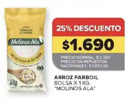 Carrefour Molinos Ala arroz parboil oferta
