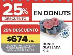 Carrefour Donut glaseada oferta