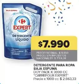 Carrefour Carrefour expert detergente liquido oferta