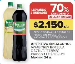 Carrefour Terma aperitivo sin alcohol oferta