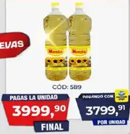 Maxiconsumo Marolio aceite de girasol oferta