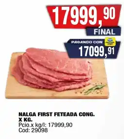 Maxiconsumo Nalga first feteada cong. oferta