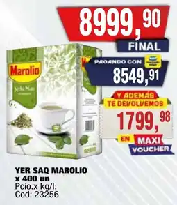 Maxiconsumo Marolio yerba mate oferta