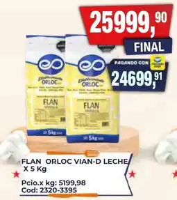 Maxiconsumo Orloc flan vanila oferta