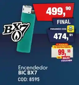 Maxiconsumo Bic encendedor bx7 oferta