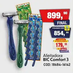 Maxiconsumo Bic afeitadora comfort 3 oferta