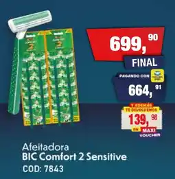 Maxiconsumo Bic afeitadora comfort 2 sensitive oferta