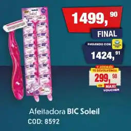 Maxiconsumo Bic afeitadora soleil oferta