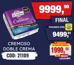 Maxiconsumo La paulina queso cremoso doble crema oferta
