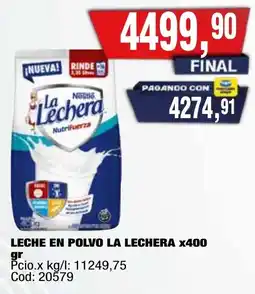 Maxiconsumo La lechera leche en polvo oferta