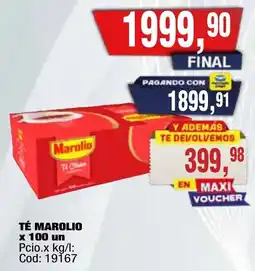 Maxiconsumo Marolio té oferta