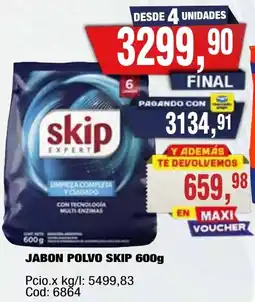 Maxiconsumo Skip jabon polvo oferta