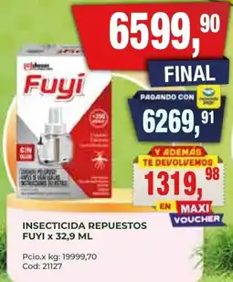 Maxiconsumo Fuyi insecticida repuestos oferta