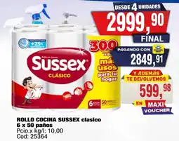 Maxiconsumo Sussex rollo de cocina clasico oferta