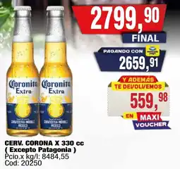 Maxiconsumo Coronita extra oferta