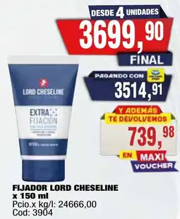Maxiconsumo Lord cheселine fijador extra fijacion oferta