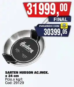 Maxiconsumo Hudson sarten ac.inox. oferta