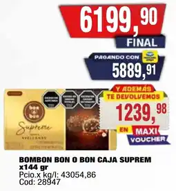 Maxiconsumo Bon o bon bombon caja suprem oferta