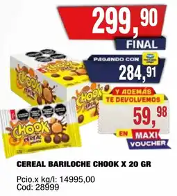 Maxiconsumo Chook cereal bariloche oferta