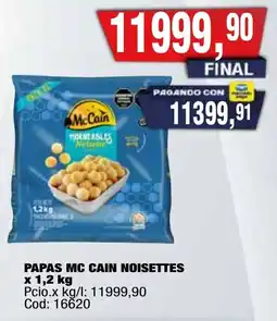 Maxiconsumo McCain papas noisettes oferta