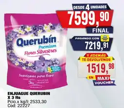 Maxiconsumo Querubín suavizante para ropa oferta