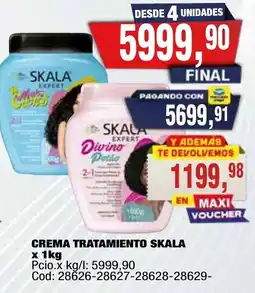Maxiconsumo Skala crema tratamiento oferta