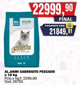 Maxiconsumo Sabrositos alimento para gatos oferta