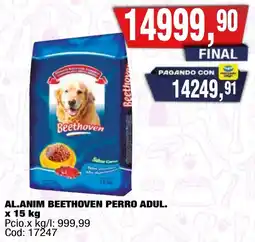 Maxiconsumo Beethoven perro adul. oferta