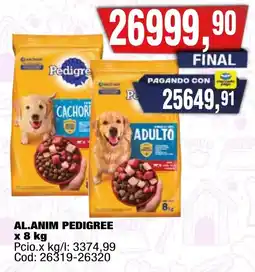 Maxiconsumo Pedigree cachorro oferta
