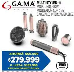 Casa del Audio Gama multi styler oferta