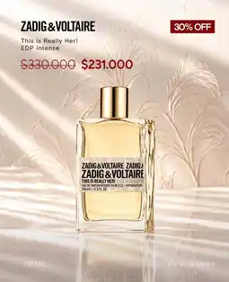 Perfumerías Rouge Zadig & voltaire this is really her! edp intense oferta