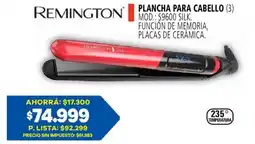 Casa del Audio Remington plancha para cabello oferta