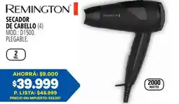 Casa del Audio Remington secador de cabello oferta
