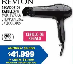 Casa del Audio Revlon secador de cabello oferta