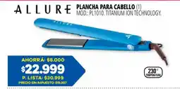 Casa del Audio Allure plancha para cabello oferta