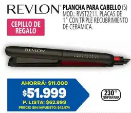 Casa del Audio Revlon plancha para cabello oferta