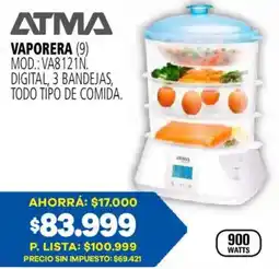 Casa del Audio Atma vaporera oferta