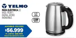 Casa del Audio Yelmo pava eléctrica oferta