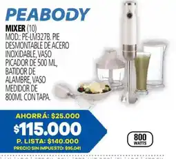 Casa del Audio Peabody mixer oferta