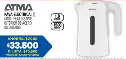 Casa del Audio Atma pava eléctrica oferta