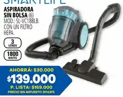 Casa del Audio Smartlife aspiradora sin bolsa oferta