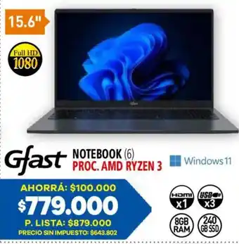 Gfast notebook