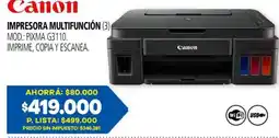 Casa del Audio Canon impresora multifuncion oferta