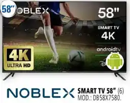 Casa del Audio Noblex smart tv 58" oferta