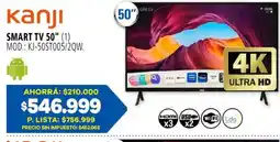 Casa del Audio Kanji smart tv 50" oferta