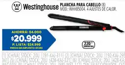 Casa del Audio Westinghouse plancha para cabello oferta