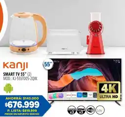 Casa del Audio Kanji smart tv 55" oferta
