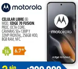 Casa del Audio Motorola celular libre oferta