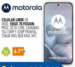 Casa del Audio Motorola celular libre oferta